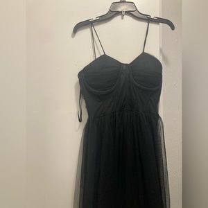 Windsor Corset Dress with Tulle Skirt